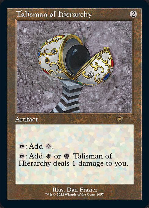 Talisman of Hierarchy - Foil Etched