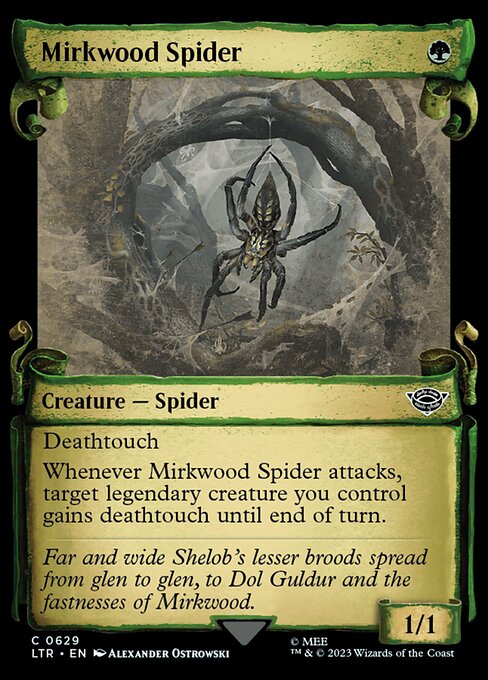 Mirkwood Spider - Silver Foil
