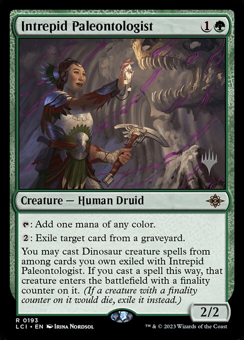 Intrepid Paleontologist - Foil - Promo Pack