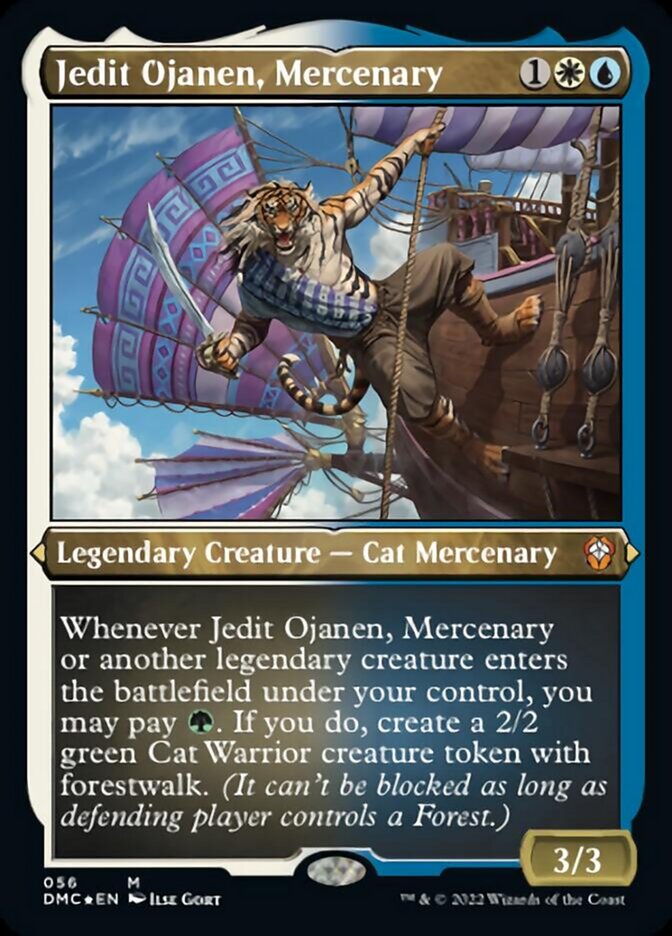 Jedit Ojanen, Mercenary - Foil-Etched