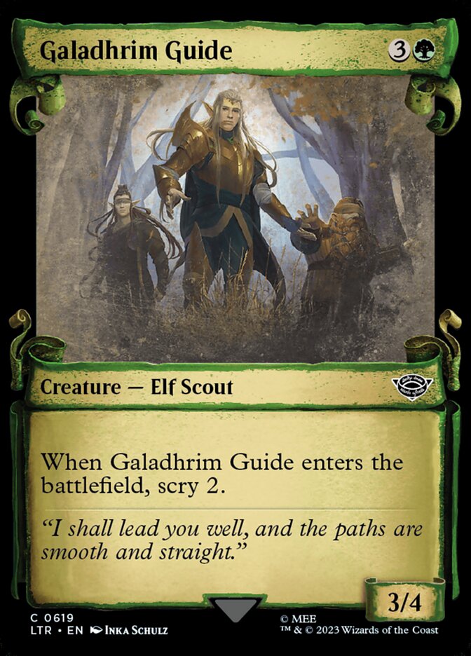 Galadhrim Guide - Silver Foil