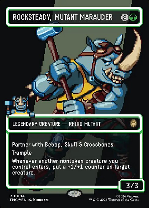 Rocksteady, Mutant Marauder - Surge Foil
