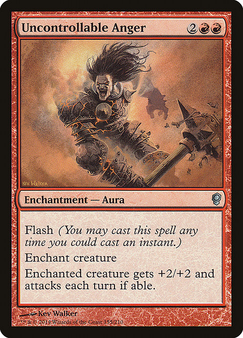 Uncontrollable Anger - Foil