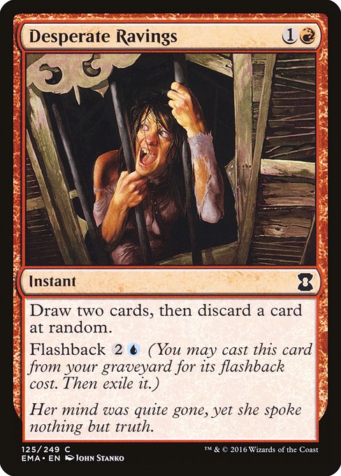 Desperate Ravings - Foil