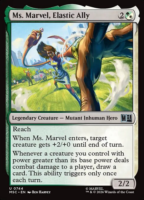 Ms. Marvel, Elastic Ally - Foil