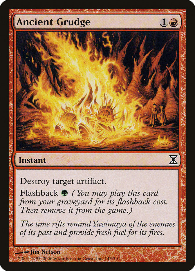 Ancient Grudge - Foil