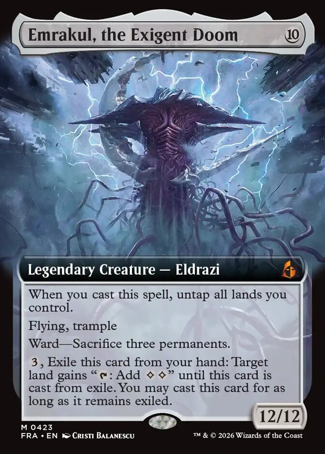 Emrakul, the Exigent Doom - Foil