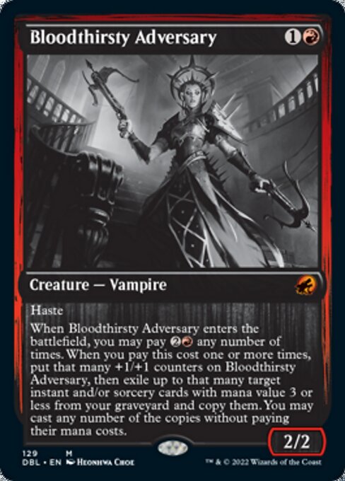 Bloodthirsty Adversary - Foil