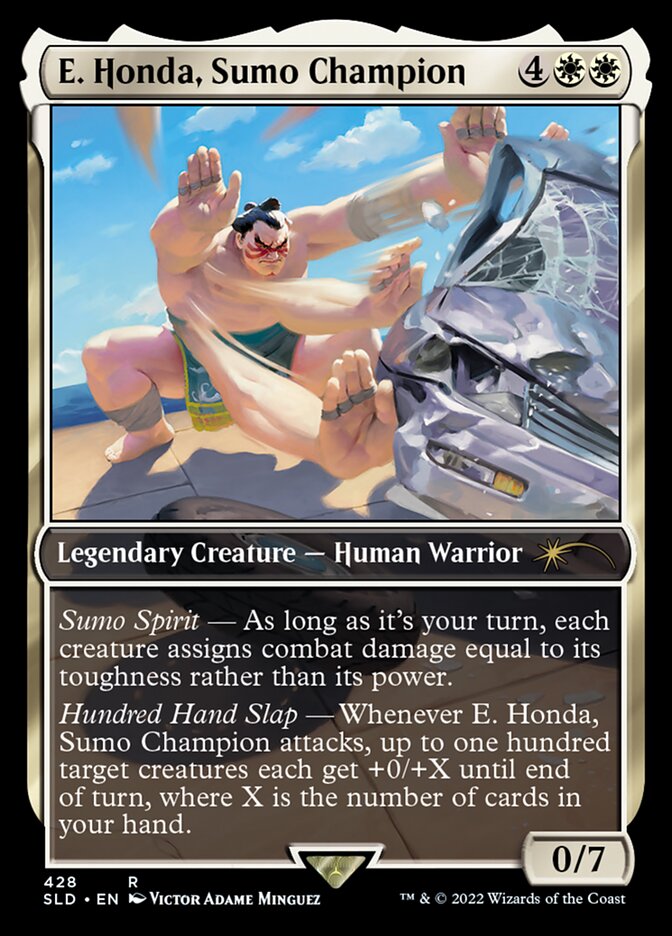 E. Honda Sumo Champion - Foil