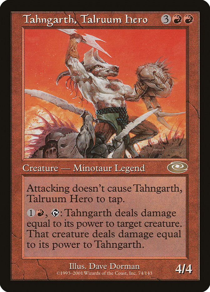 Tahngarth, Talruum Hero - Foil