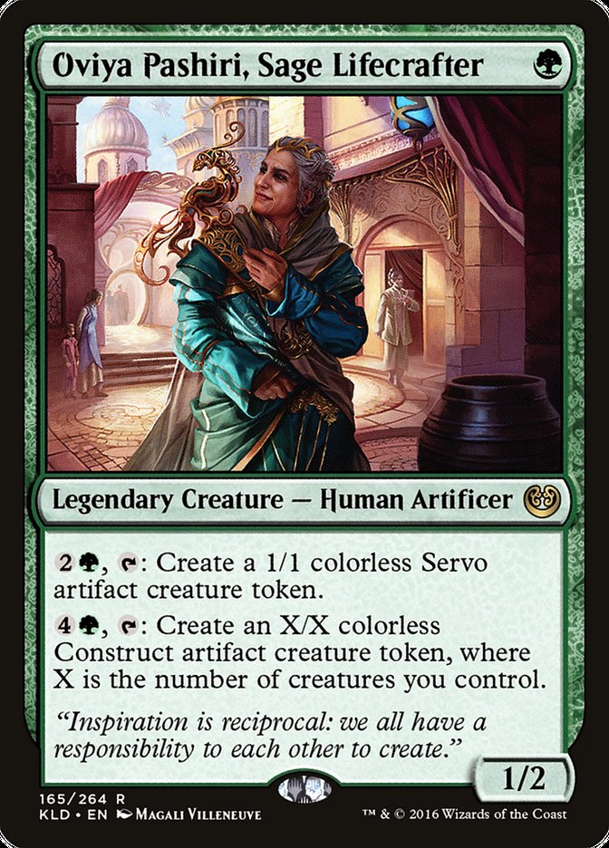 Oviya Pashiri, Sage Lifecrafter - Foil