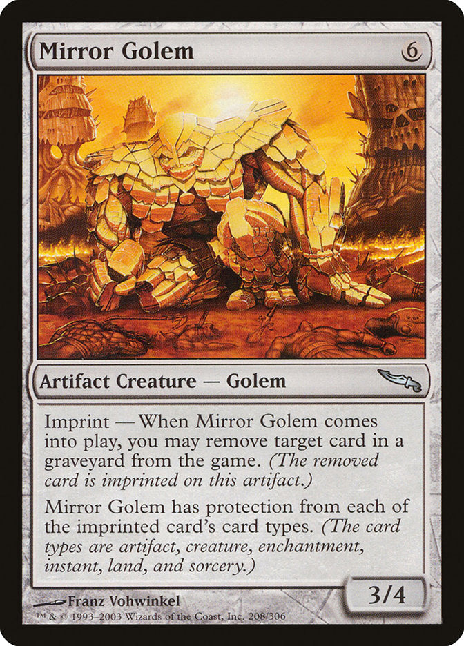 Mirror Golem - Foil