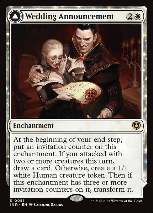 Wedding Announcement - Foil