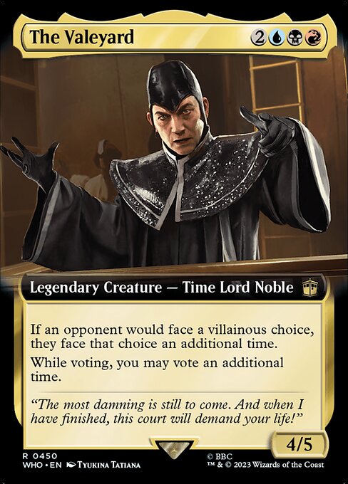 The Valeyard - Foil
