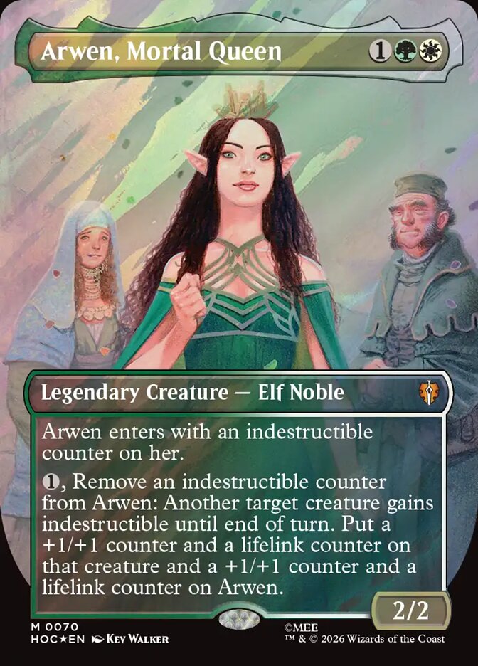 Arwen, Mortal Queen - Surge Foil