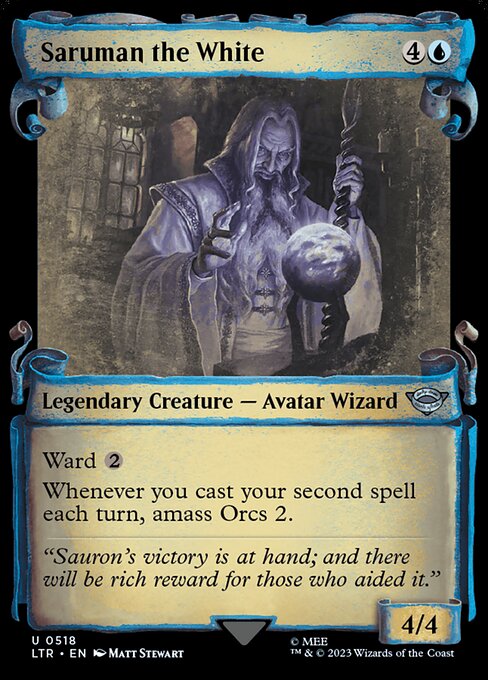 Saruman the White - Silver Foil