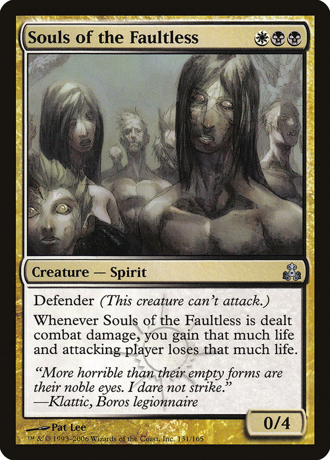 Souls of the Faultless - Foil