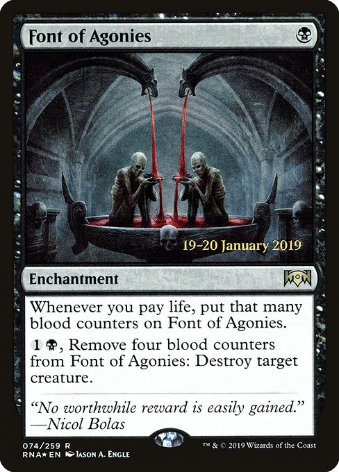 Font of Agonies - Foil - Prerelease Promo