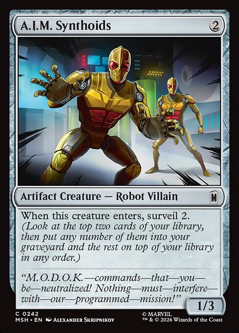 A.I.M Synthoids