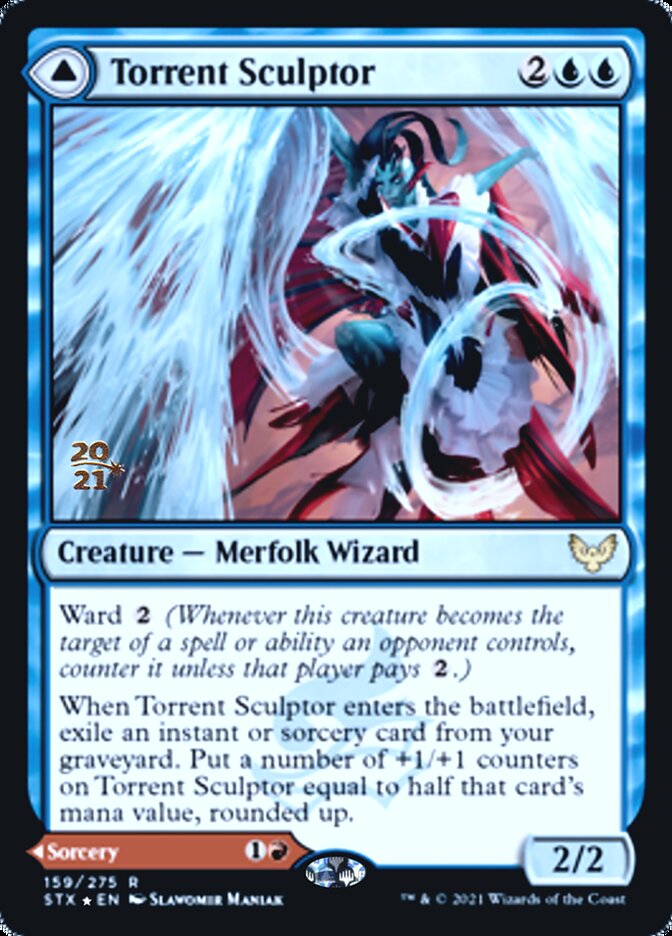 Torrent Sculptor - Foil - Prerelease Promo