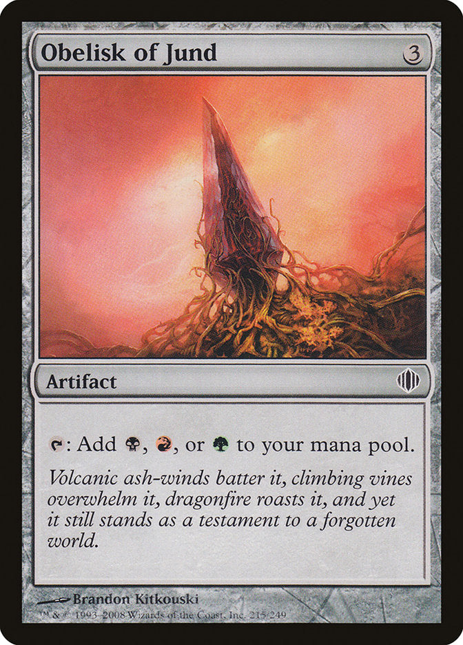 Obelisk of Jund - Foil