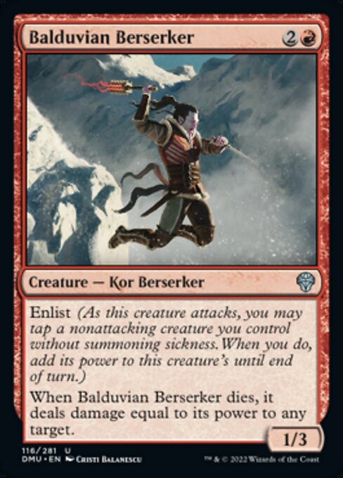 Balduvian Berserker - Foil