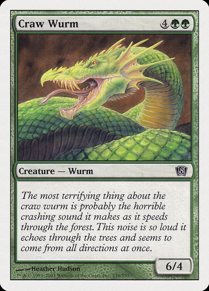 Craw Wurm - Foil