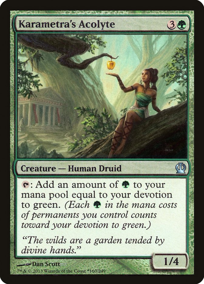 Karametra's Acolyte - Foil - Gift Box Promo