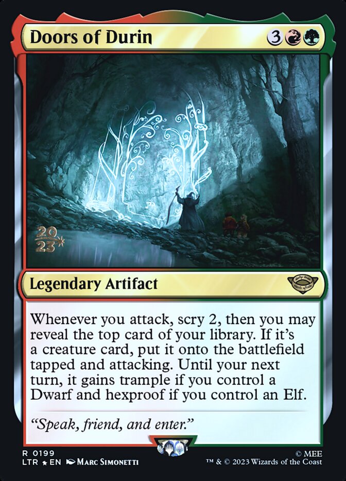 Doors of Durin - Foil - Prerelease Promo