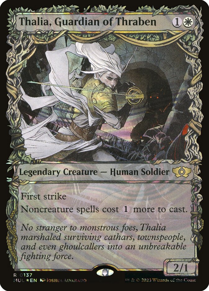 Thalia, Guardian of Thraben - Halo Foil