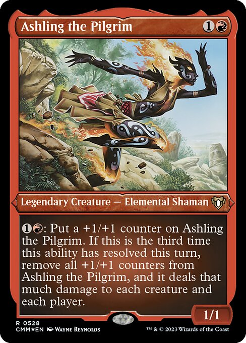 Ashling the Pilgrim - Foil-Etched