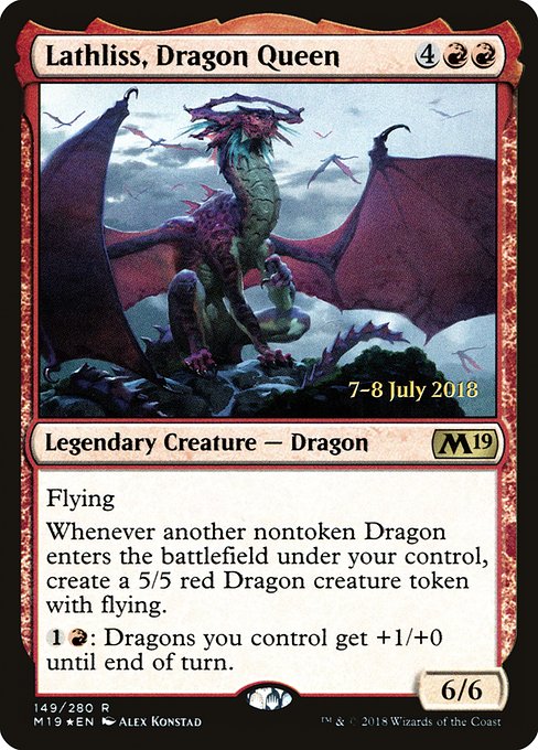 Lathliss, Dragon Queen - Foil - Prerelease Promo