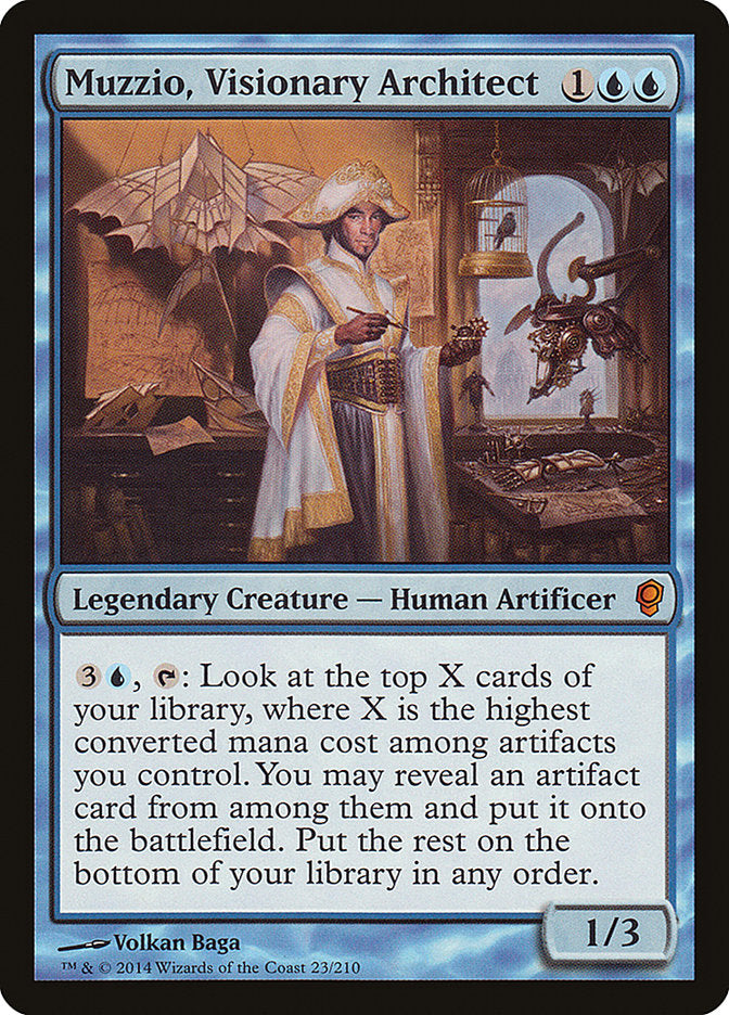 Muzzio, Visionary Architect - Foil