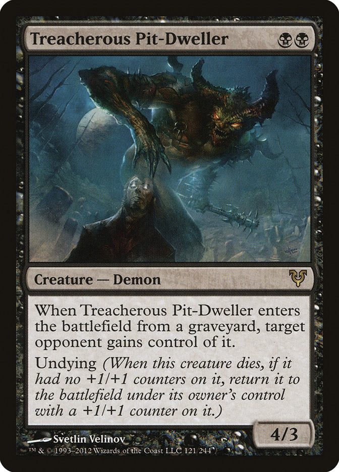 Treacherous Pit-Dweller - Foil
