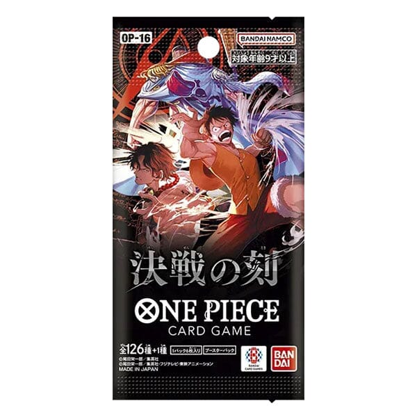 One Piece TCG - OP-16 Time of Battle - Booster Pack (Japanese)