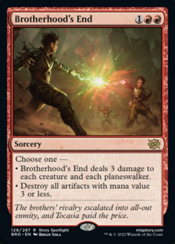 Brotherhood's End - Foil - Prerelease Promo