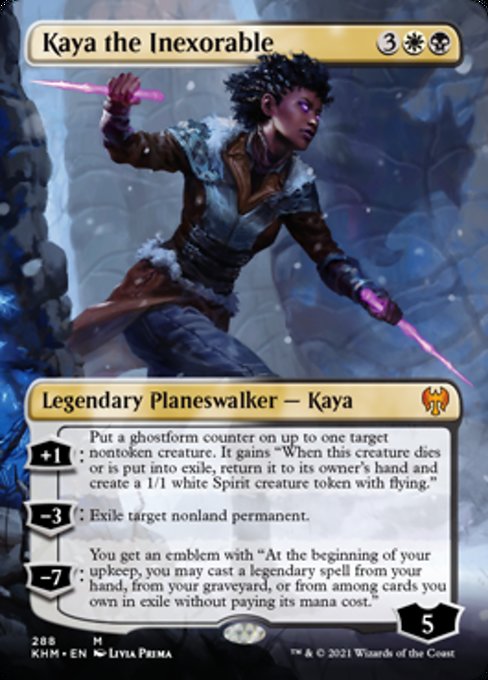 Kaya the Inexorable - Foil