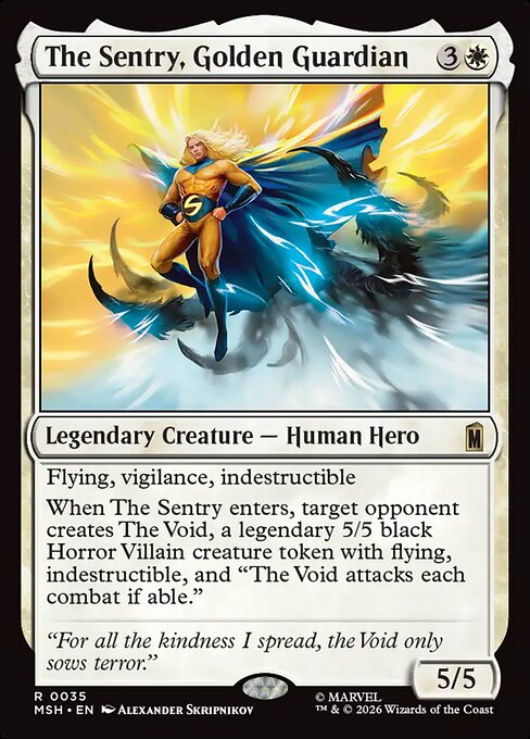 The Sentry, Golden Guardian - Foil