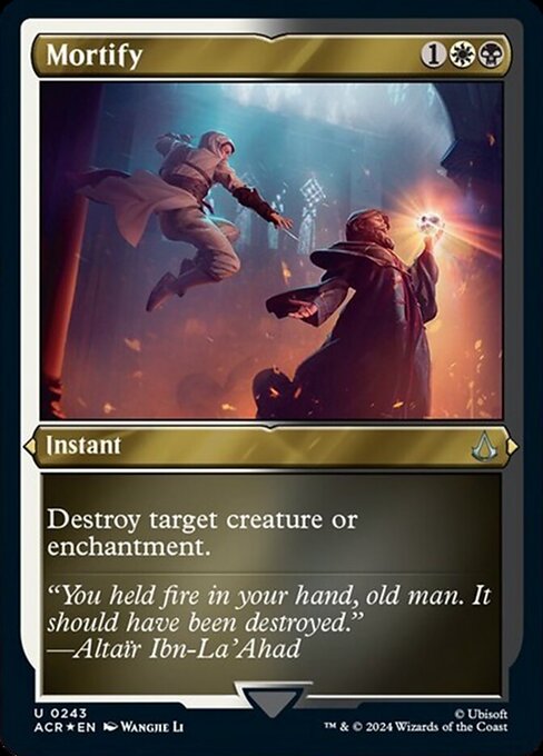 Mortify - Foil-Etched