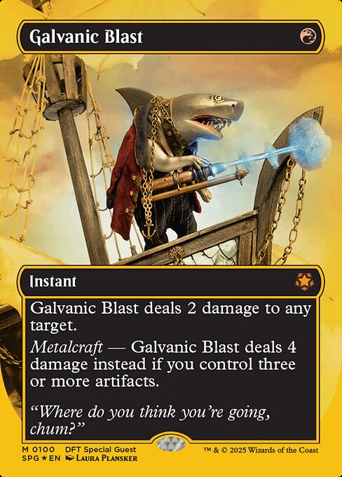 Galvanic Blast - First Place Foil