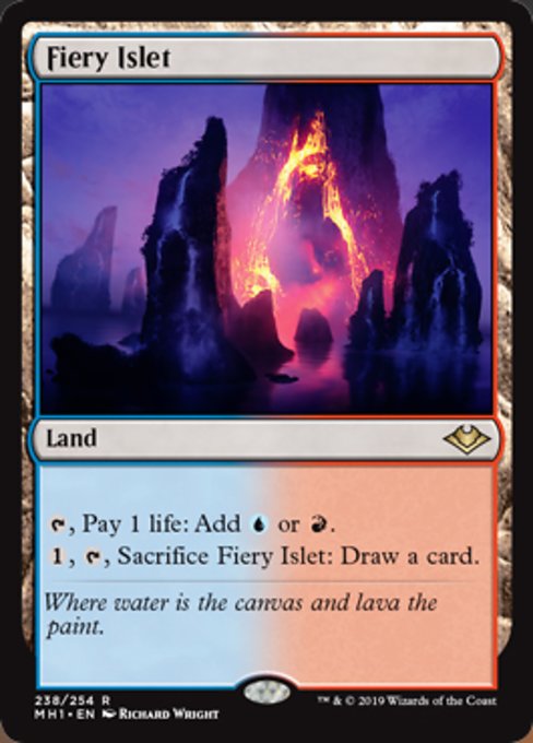 Fiery Islet - Foil