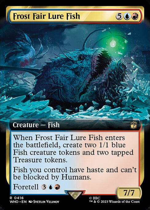 Frost Fair Lure Fish - Foil