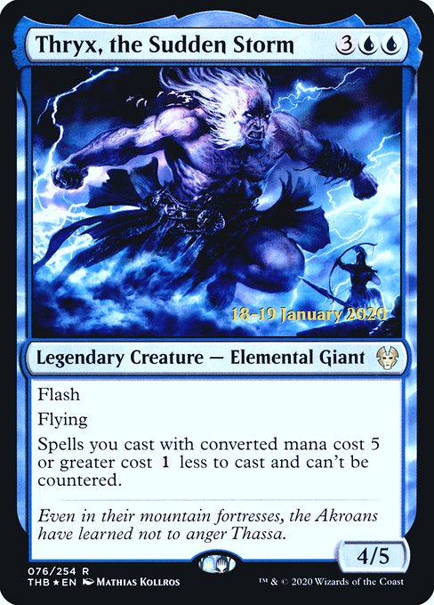 Thryx, the Sudden Storm - Foil - Prerelease Promo