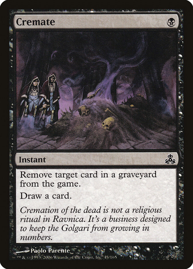 Cremate - Foil