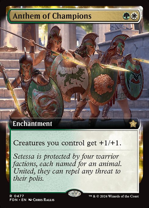 Anthem of Champions - Foil