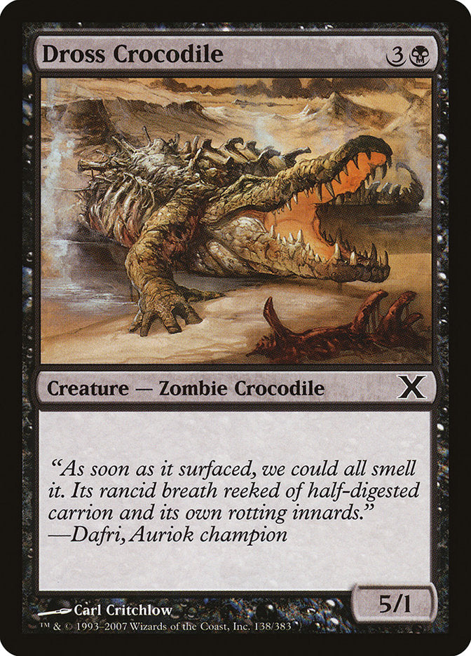 Dross Crocodile - Foil