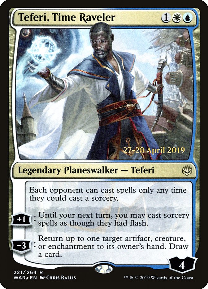 Teferi, Time Raveler - Foil - Prerelease Promo