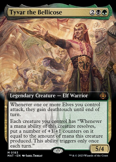Tyvar the Bellicose - Foil