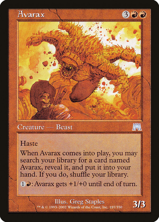 Avarax - Foil