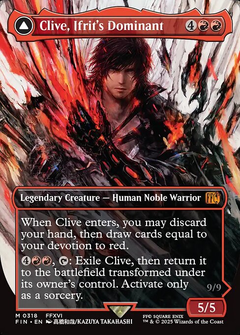 Clive, Ifrit's Dominant